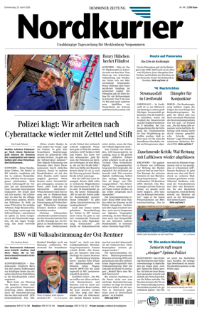 Cover of Demminer Zeitung