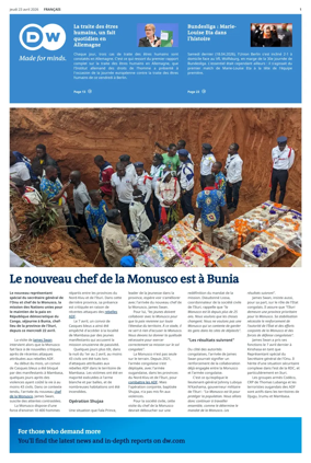 Cover of Deutsche Welle (French Edition)