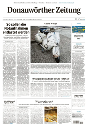 Cover of Donauwoerther Zeitung