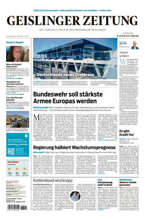 Cover of Geislinger Zeitung