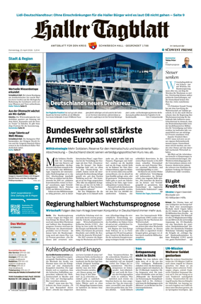 Cover of Haller Tagblatt
