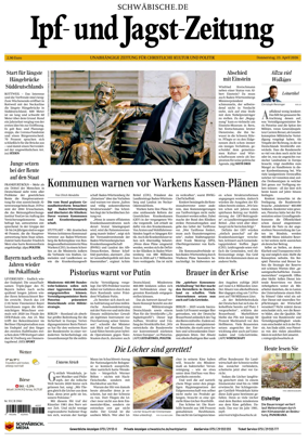 Cover of Ipf- und Jagst-Zeitung