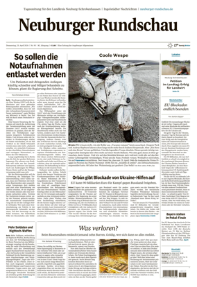 Cover of Neuburger Rundschau