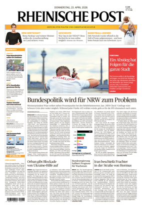 Cover of Rheinische Post Duesseldorf Meerbusch