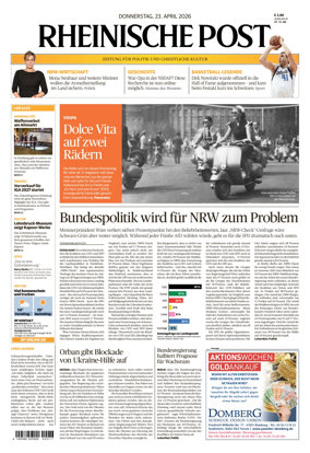 Cover of Rheinische Post Duisburg