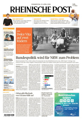 Cover of Rheinische Post - Geldern an Kevelaer