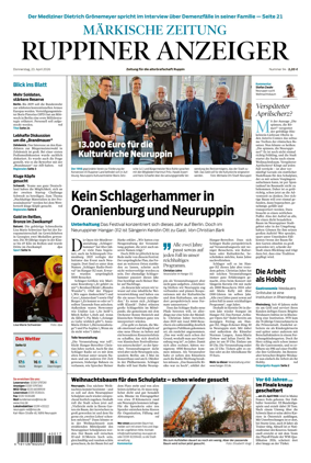 Cover of Ruppiner Anzeiger