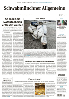 Cover of Schwabmunchner Allgemeine