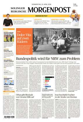 Cover of Solinger Bergische Morgenpost/Remscheid