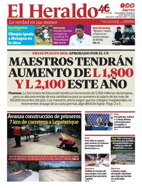 Cover of Diario El Heraldo