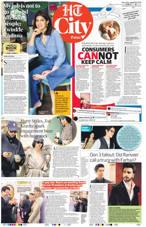 Cover of Hindustan Times (Patna) - Live