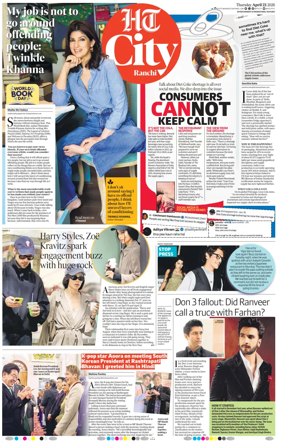 Cover of Hindustan Times (Ranchi) - Live