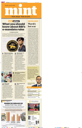 Cover of Mint Ahmedabad