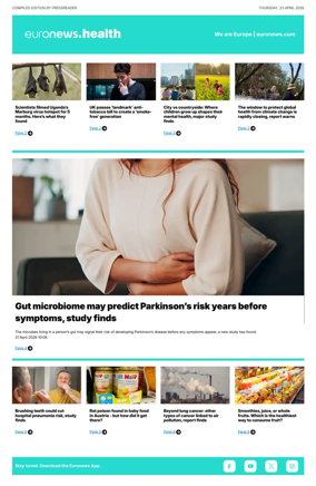 Cover of Euronews Health (English) Compiled Edition