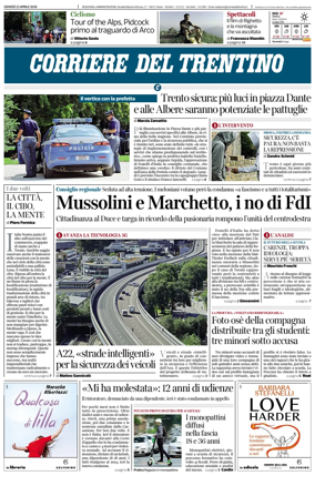Cover of Corriere del Trentino