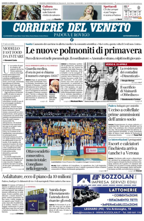Cover of Corriere del Veneto (Padova e Rovigo)