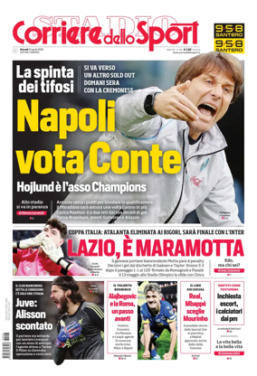 Cover of Corriere dello Sport (Campania)
