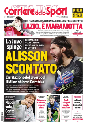 Cover of Corriere dello Sport (Nazionale)