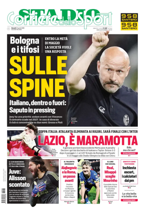 Cover of Corriere dello Sport Stadio (Bologna)