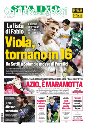 Cover of Corriere dello Sport Stadio (Firenze)