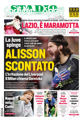 Cover of Corriere dello Sport Stadio (Nazionale)