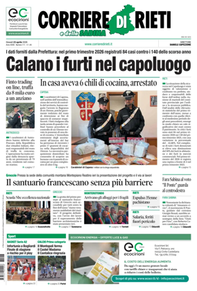 Cover of Corriere di Rieti