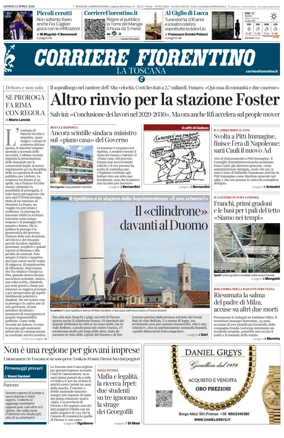 Cover of Corriere Fiorentino