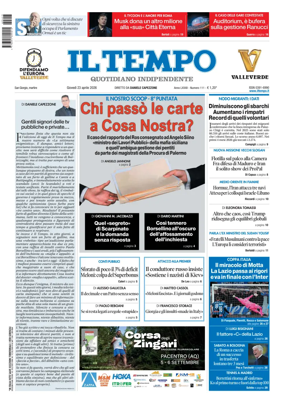Cover of Il Tempo (Nazionale)