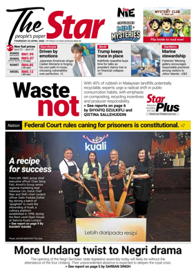 Cover of The Star Malaysia