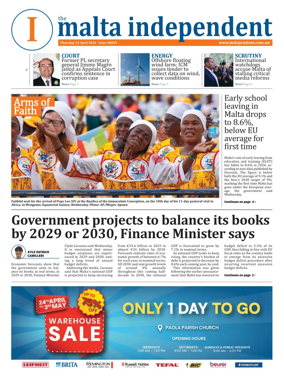 Cover of Malta Independent