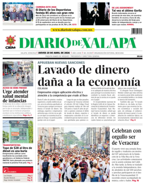 Cover of Diario de Xalapa