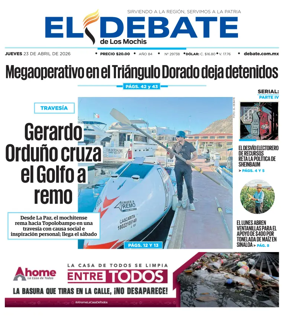 Cover of El Debate de Los Mochis