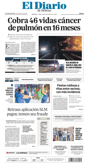 Cover of El Diario de Delicias
