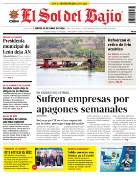 Cover of El Sol de Bajio