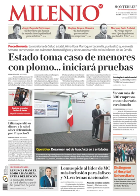 Cover of Milenio Monterrey