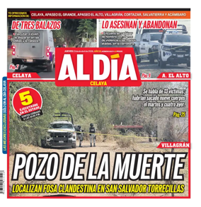 Cover of Periodico Al Dia (Celaya)