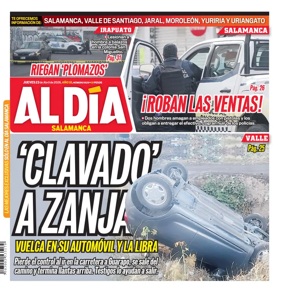 Cover of Periodico Al Dia (Salamanca)