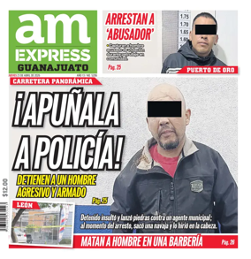 Cover of Periodico AM Express (Guanajuato)