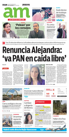 Cover of Periodico AM (Leon)