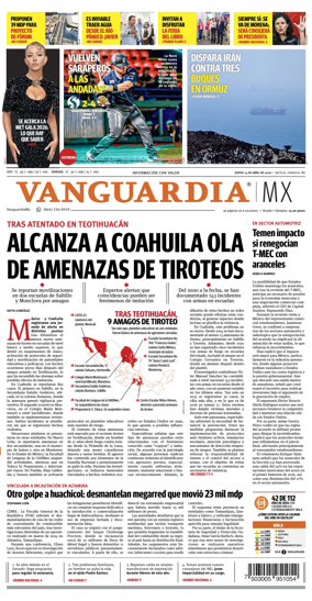 Cover of Vanguardia