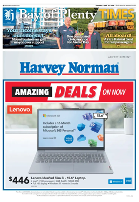 Cover of Bay of Plenty Times