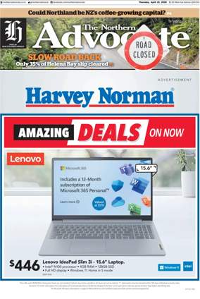 Cover of The Northern Advocate