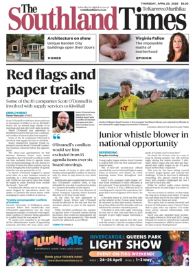 Cover of The Southland Times