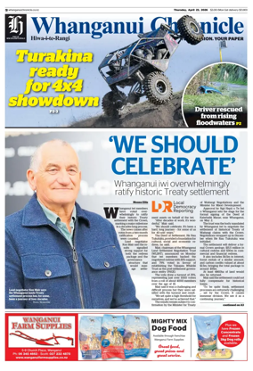 Cover of Whanganui Chronicle