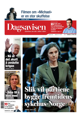 Cover of Dagsavisen