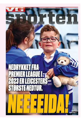Cover of VG Sporten