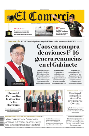 Cover of Diario El Comercio