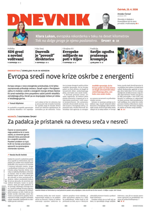 Cover of Dnevnik (Slovenija)