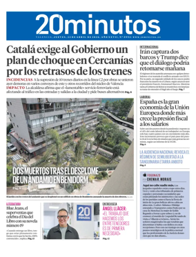 Cover of 20 Minutos Valencia