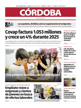 Cover of Diario Cordoba